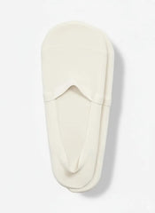 KMOWO Bamboo No Show Socks 1-Pack-Lvory White