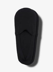 KMOWO Bamboo No Show Socks 1-Pack-Pure Black