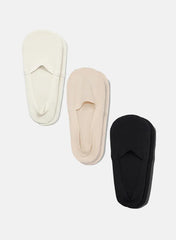 KMOWO Bamboo No Show Socks 3-Pack