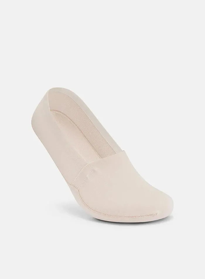 KMOWO Bamboo No Show Socks 1-Pack-Almond Beige